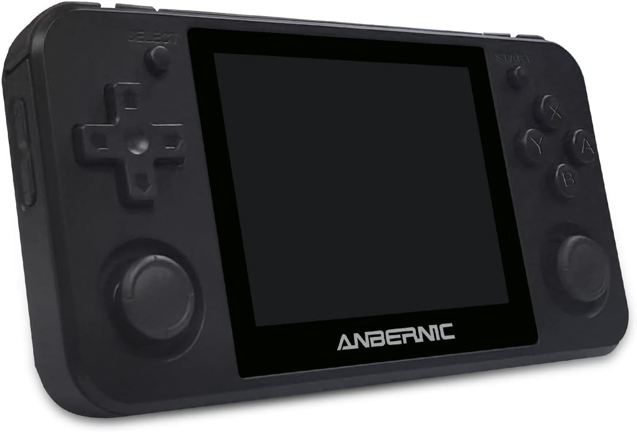 Handheld Game Console with 3.5 Inch HD Screen (Black) U61138