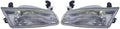 Headlight Assembly Pair for Toyota Camry 1997 1999 Y759