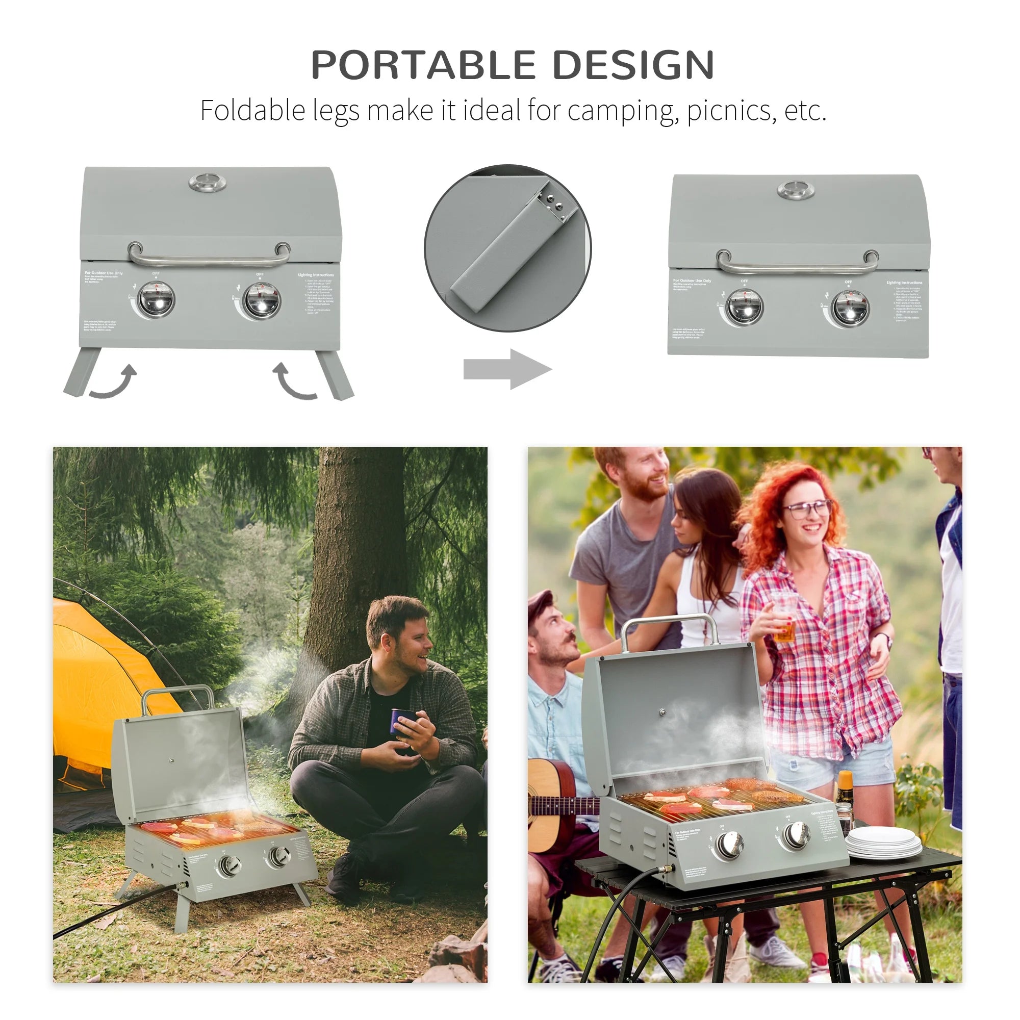 2 Burner Propane Gas Grill N926