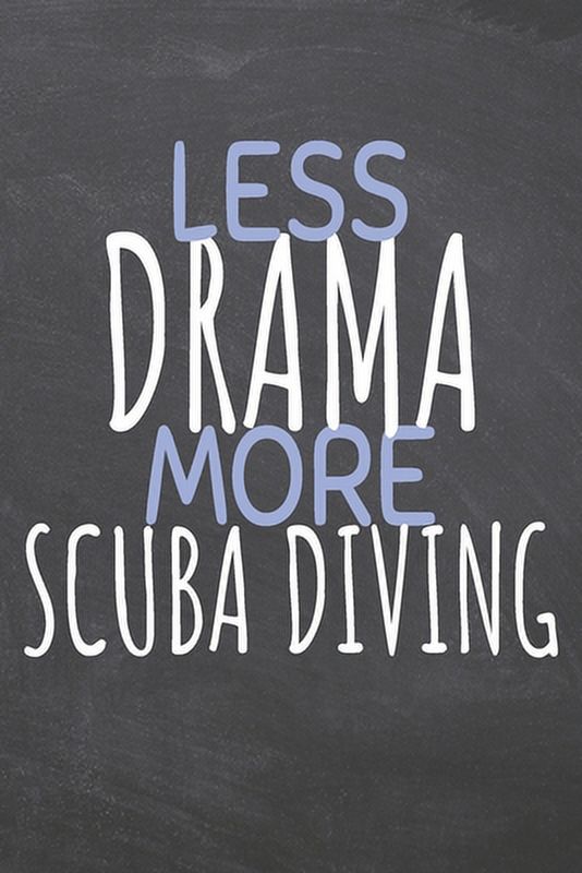 Scuba Diving Notebook, 6 x 9, 110 Dot Grid Pages T318