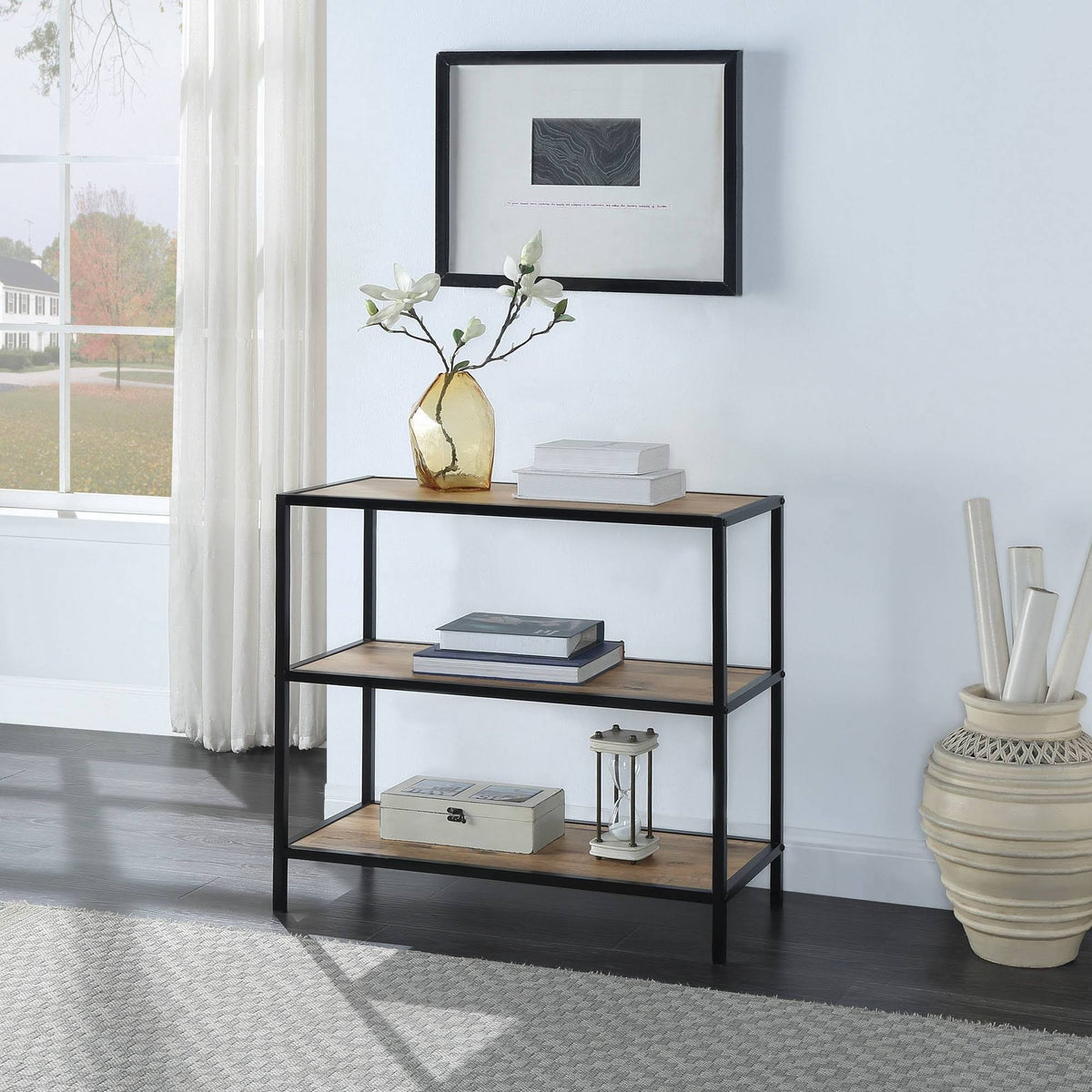 Salvage Oak Bookcase R9548