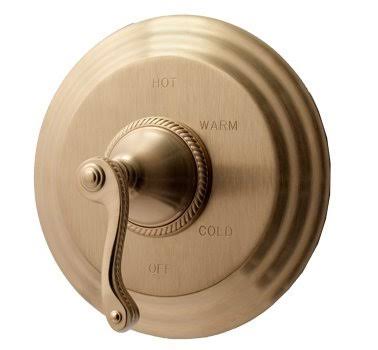 Polished Gold Pressure Balanced Shower Trim E4722