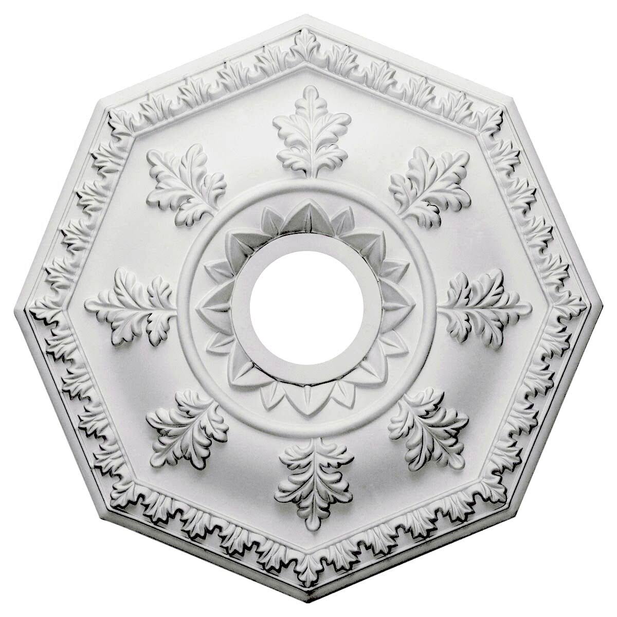 Nottingham Ceiling Medallion, Hand-Painted Firebrick N853