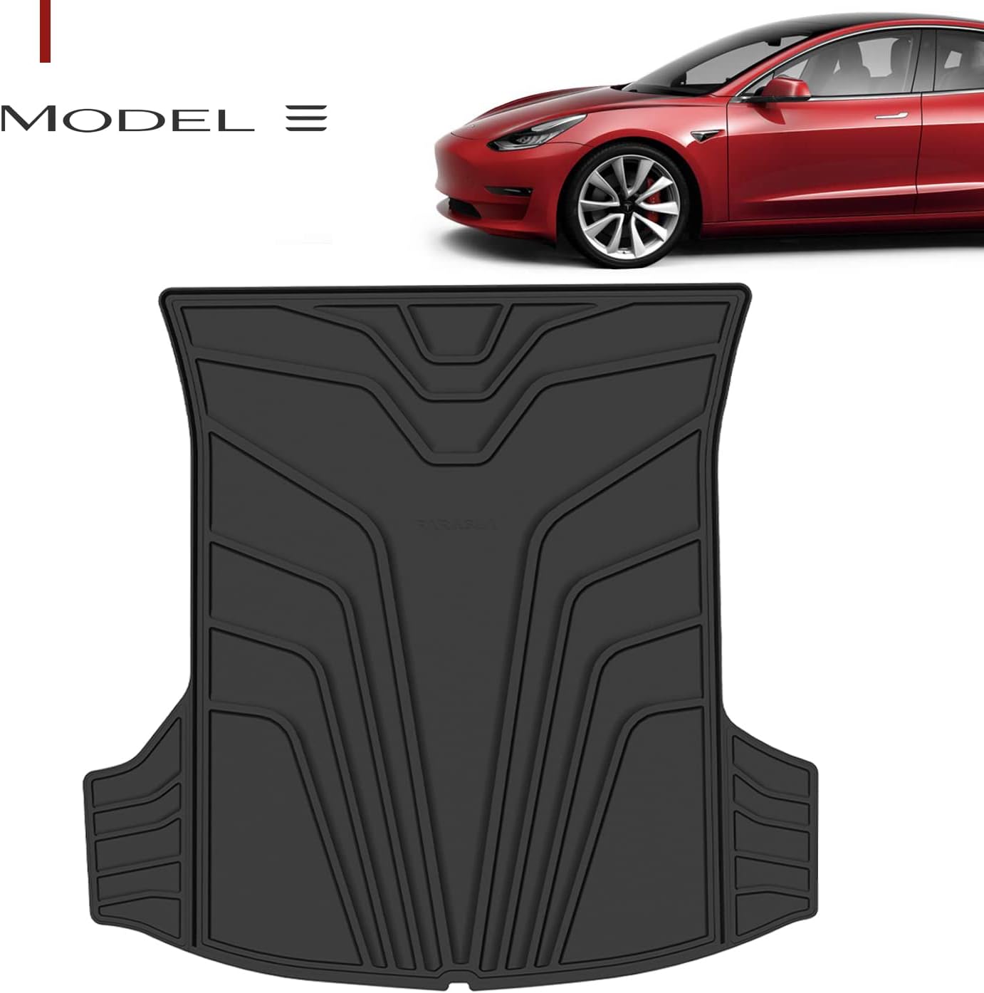 All Weather Trunk Mats for Tesla Model 3 Pack of 2 G46959