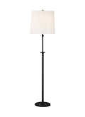 Aged Iron 2 Light Floor Lamp W68216