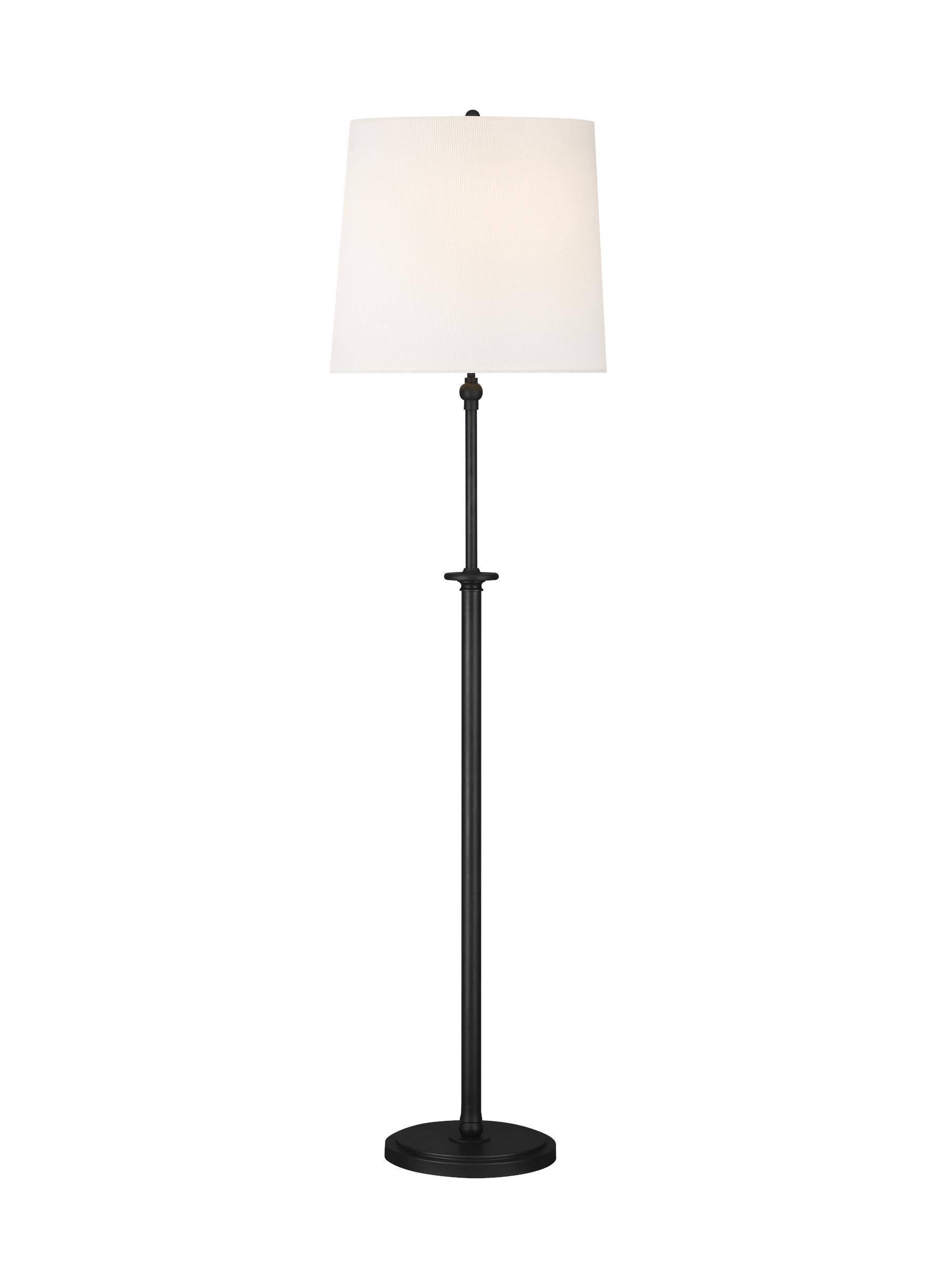 Aged Iron 2 Light Floor Lamp W68216