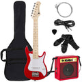 Red Kids Electric Guitar Starter Kit with 5W Amplifier T98596