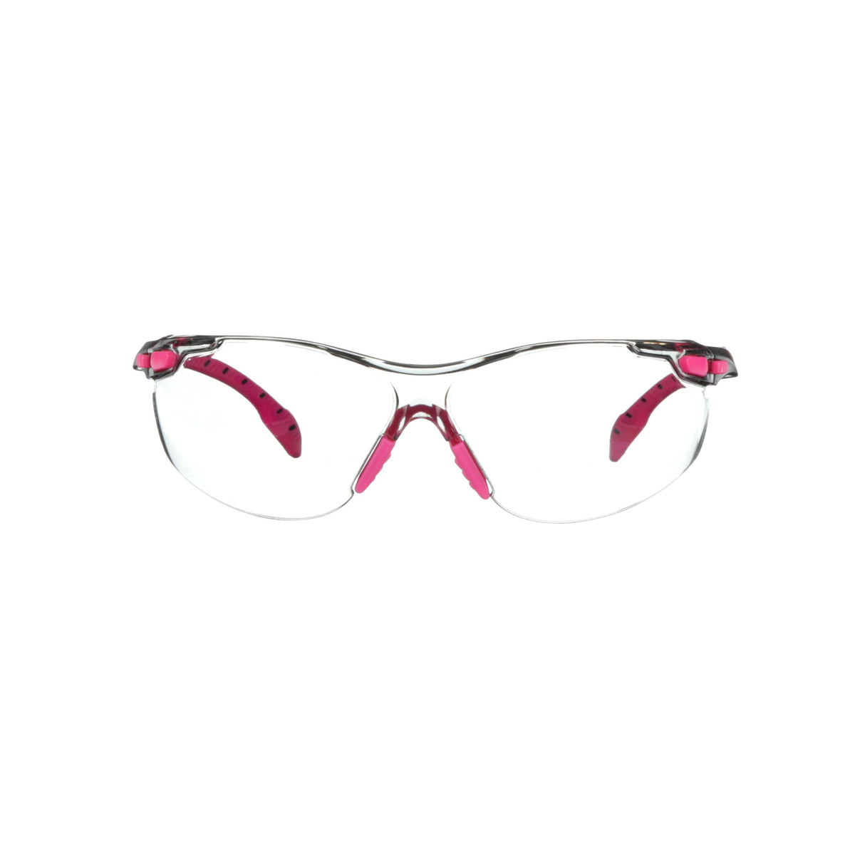 Pink/Black Clear Anti-Fog Safety Glasses, 20 EA/Case D432145