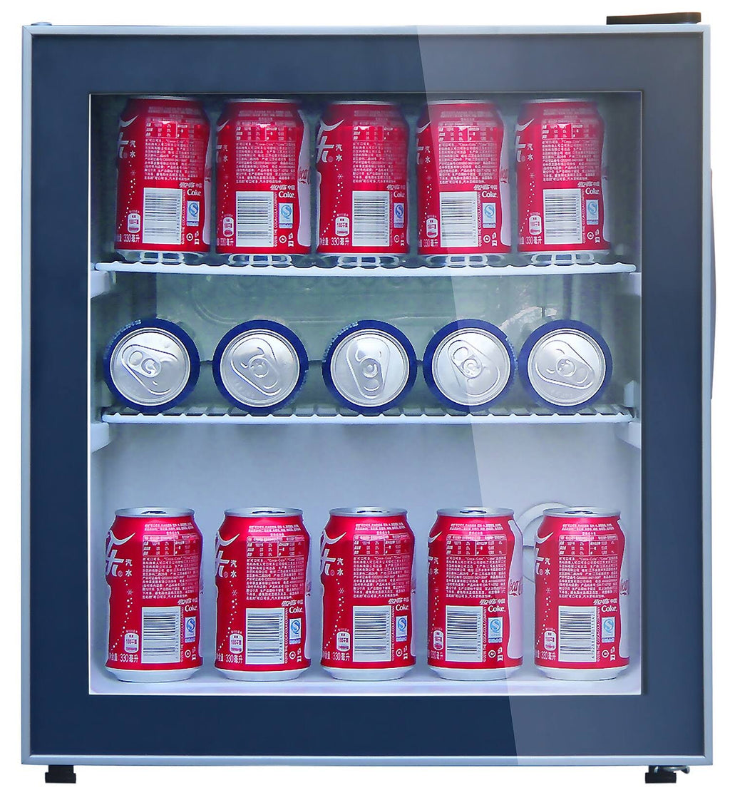 1.6 cu ft Black Refrigerator B3766