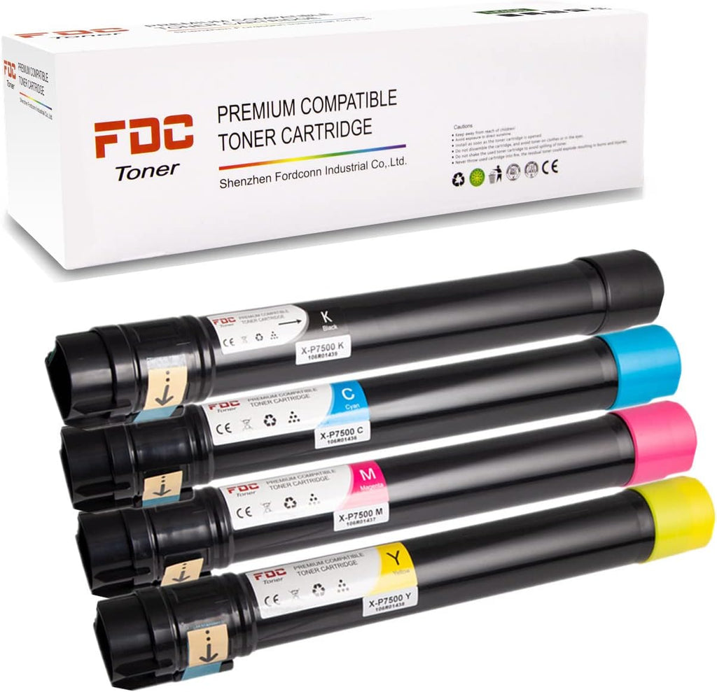 Compatible Cyan Toner Cartridges for Xerox Phaser 7500 Printers O89305