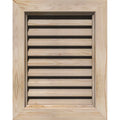 Primed Vertical Gable Vent Q1521