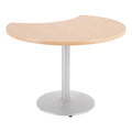 Crescent Pedestal Cafe Table 30 inch T979