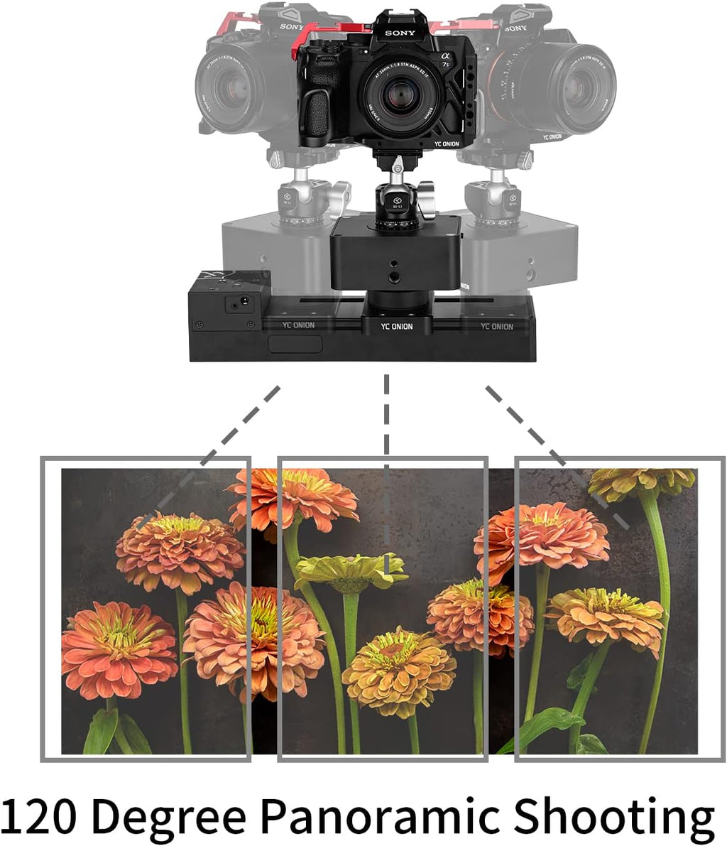 Motorized Mini Camera Slider 10.5/26.8cm Aluminum Alloy U57606