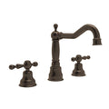 Tuscan Brass 3-Hole Widespread Faucet O990