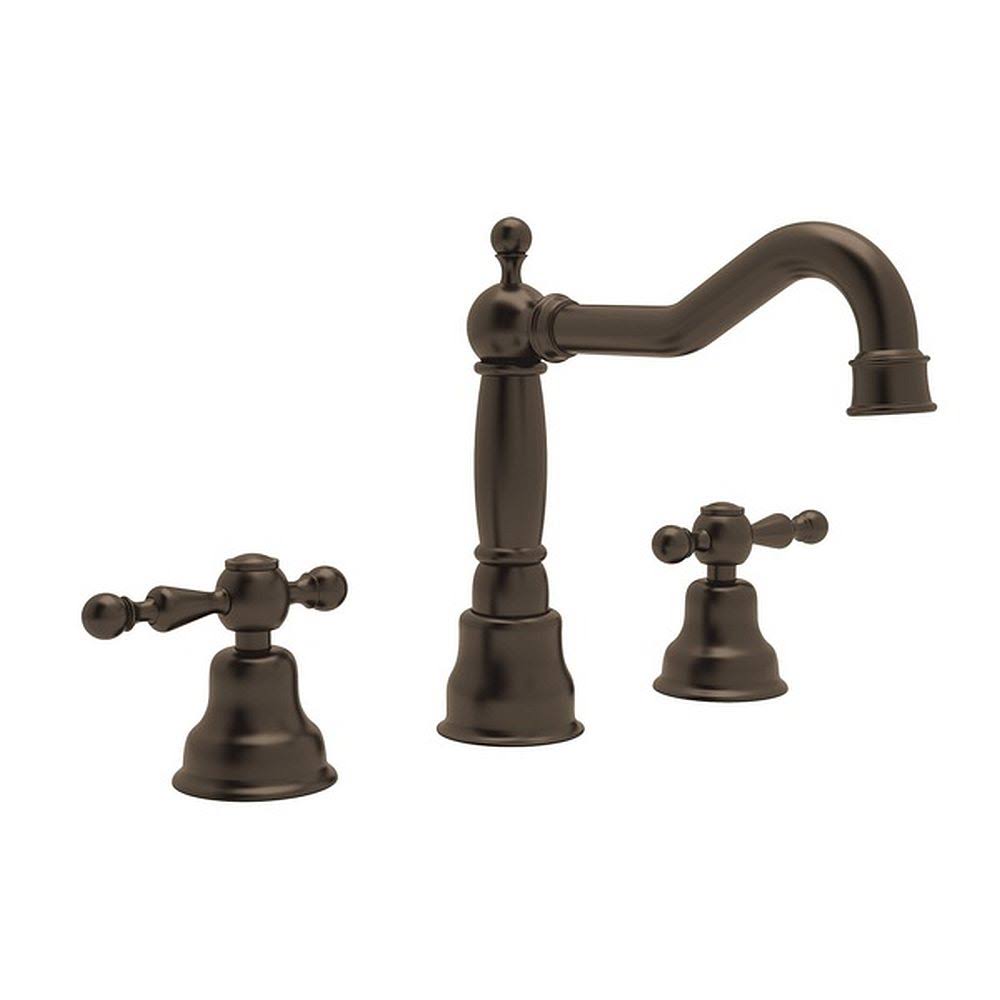 Tuscan Brass 3-Hole Widespread Faucet O990