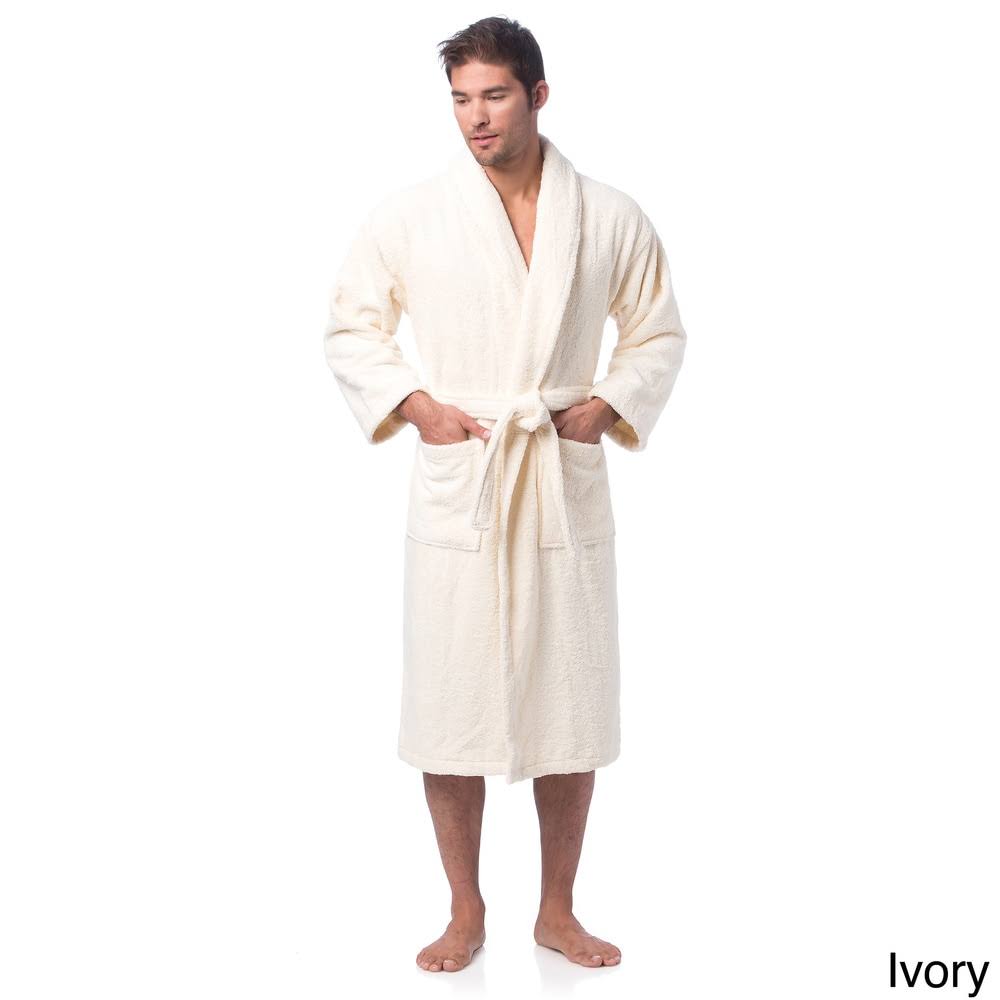 Beige Turkish Cotton Terry Bathrobe K226505