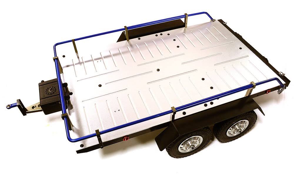 1/10 Flatbed Dual Axle Car Trailer Kit V50059