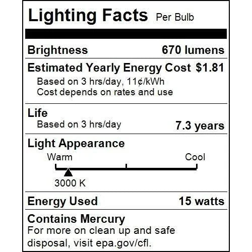 Compact Fluorescent Light Bulb L677390