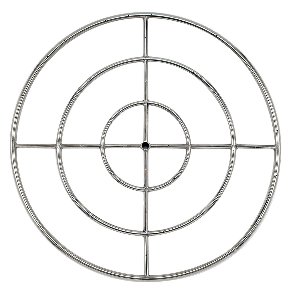 Stainless Steel Fire Pit Burner Ring 36-Inch Z96203