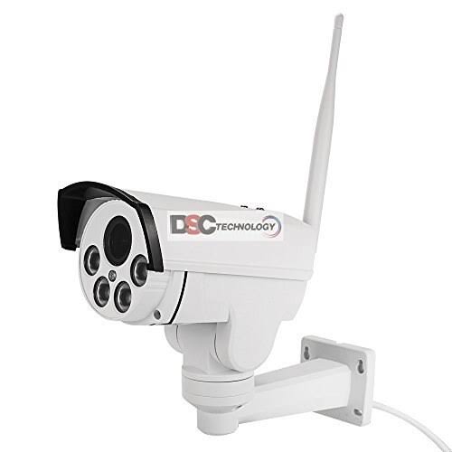 Outdoor Waterproof WiFi PTZ Security Camera with Built-in Micro M5684