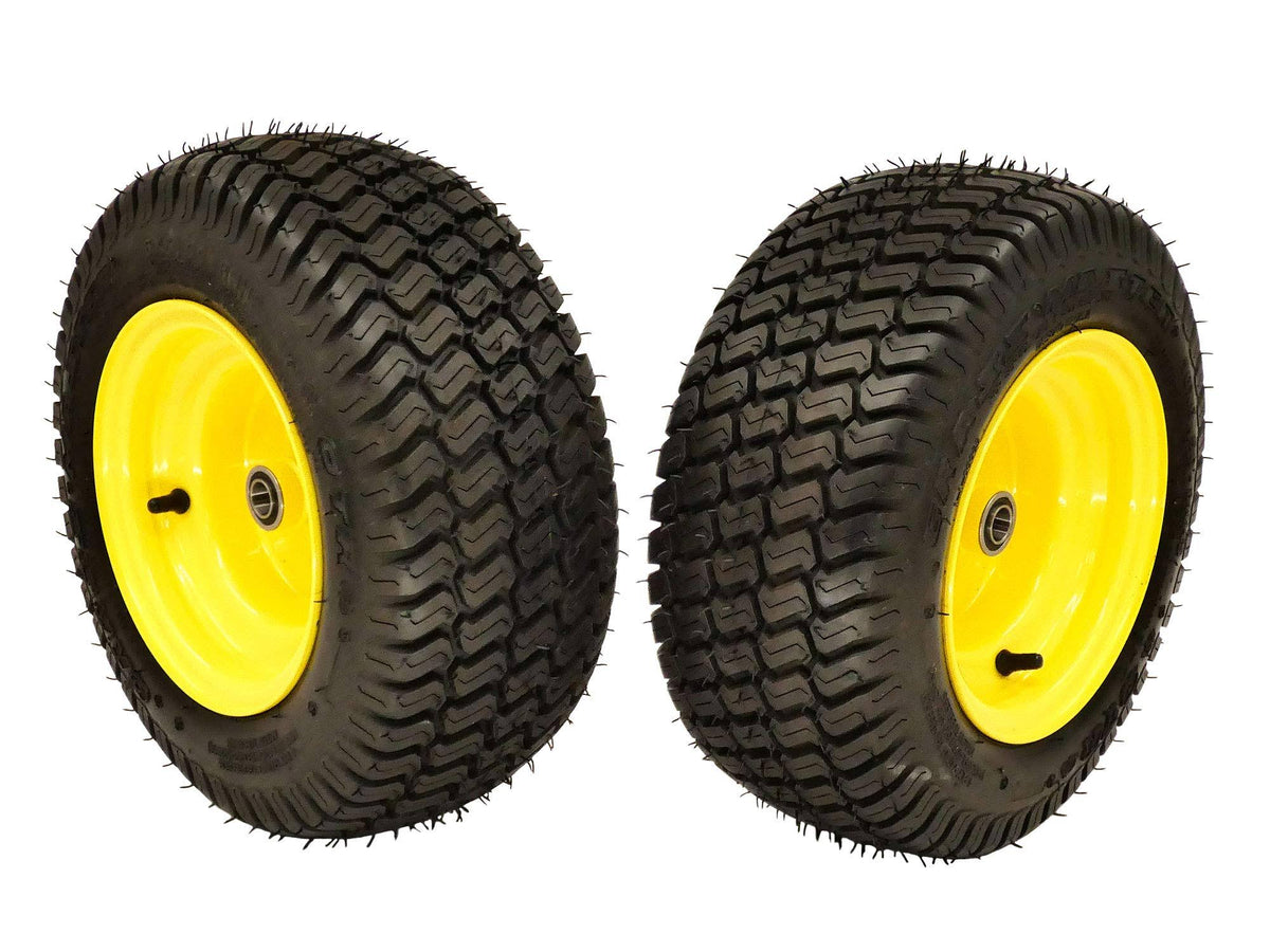 2 Front Wheel Assemblies for John Deere 100 Series 16x6.50-8 R700161