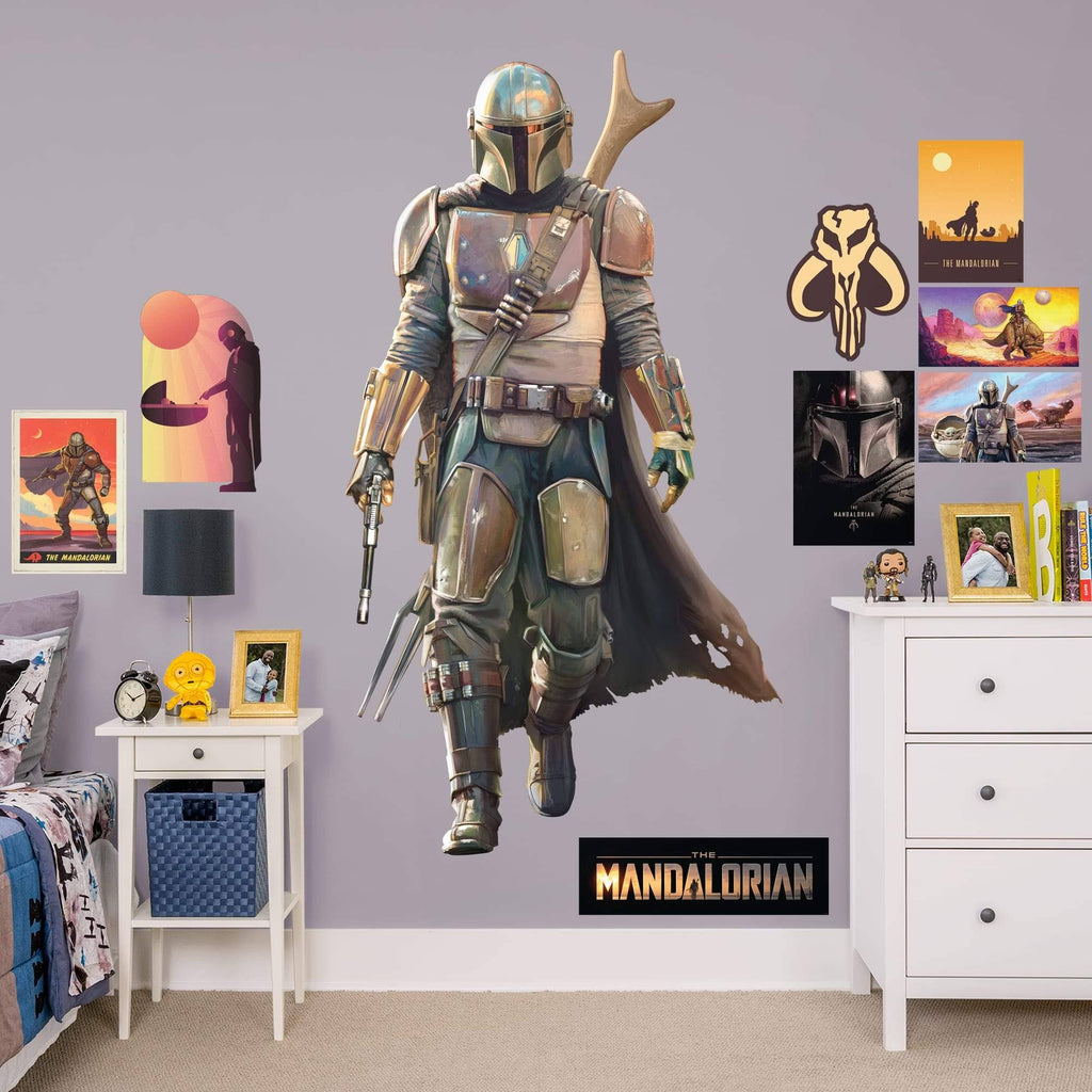 Mandalorian Decal W6005