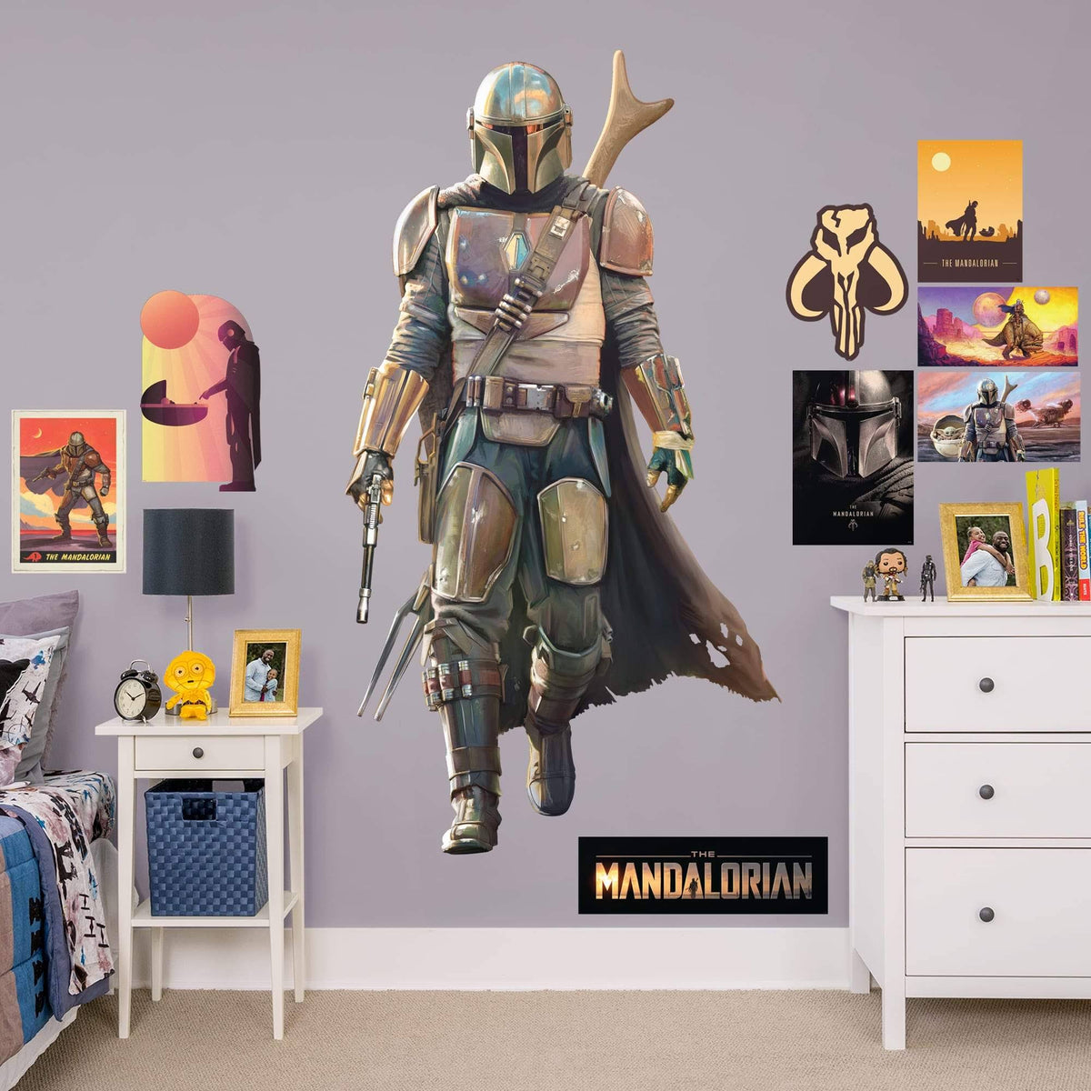 Mandalorian Decal W6005
