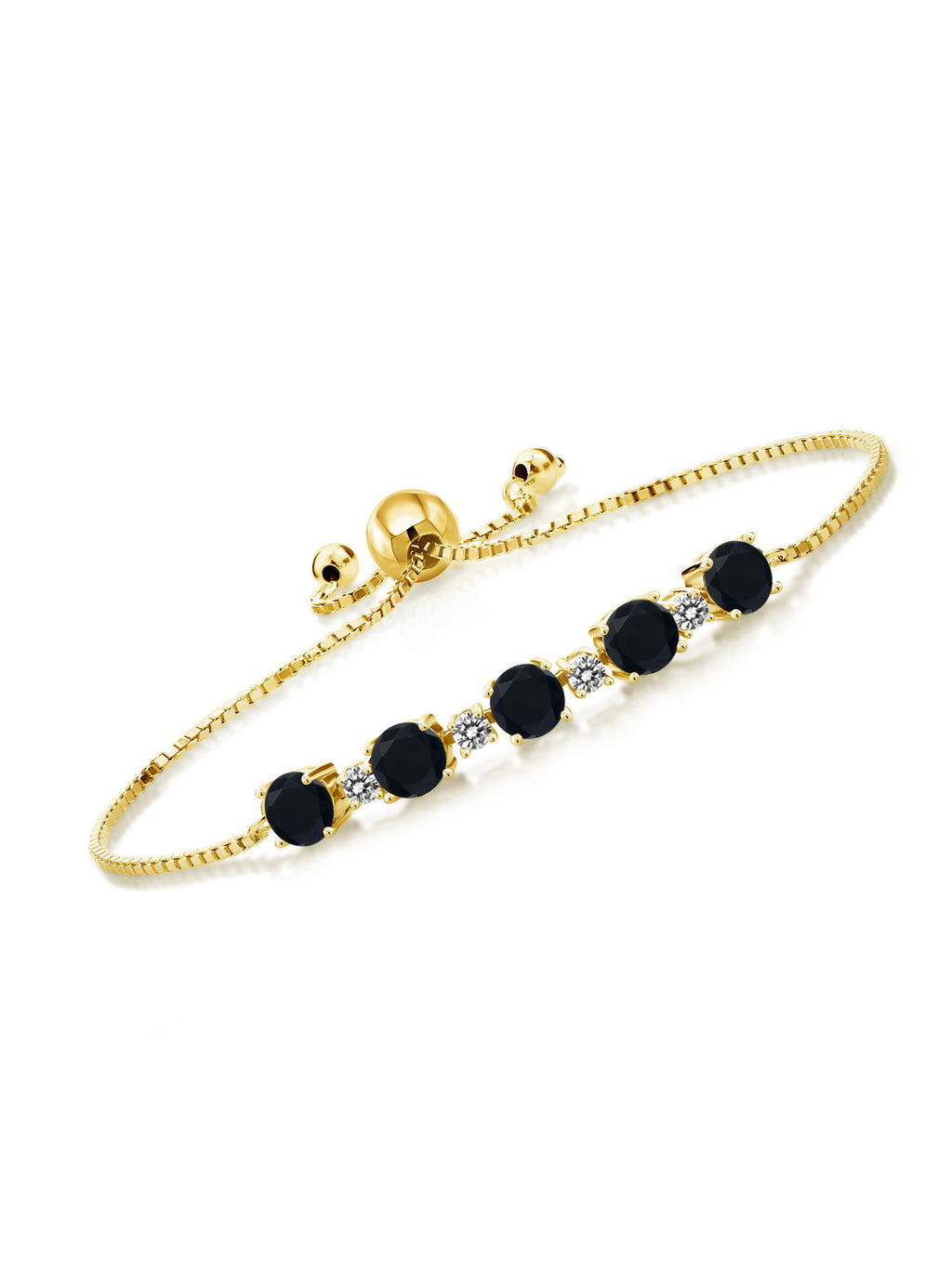 18K Yellow Gold Plated Silver Bracelet A941478