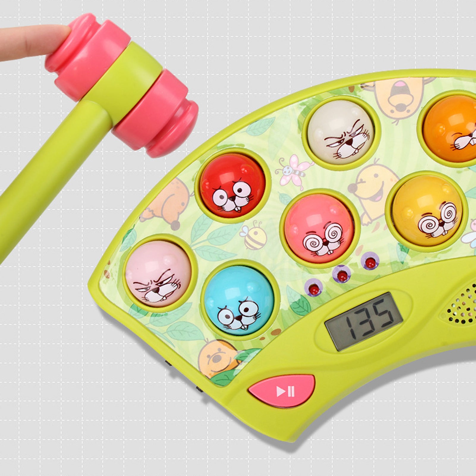 Whack A Hamster Game Machine Interactive Toy A730899