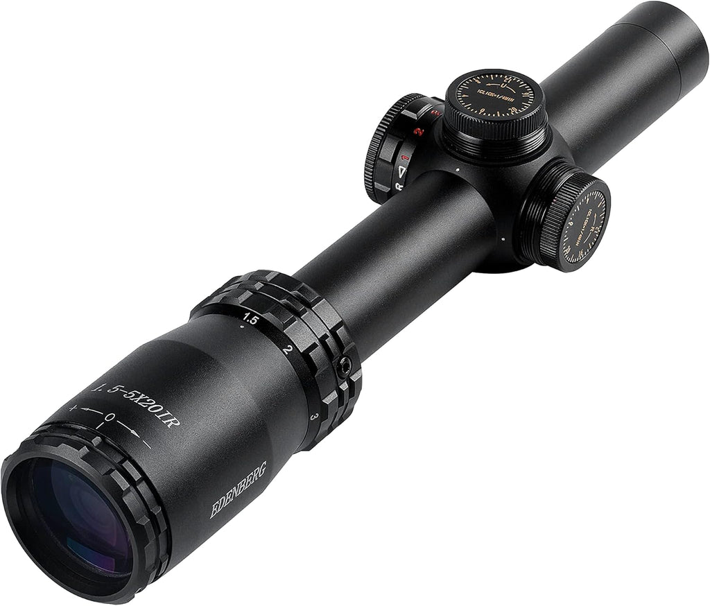 1.5-5X20mm 1-inch Tube Rifle Scope Pack of 2 E7765