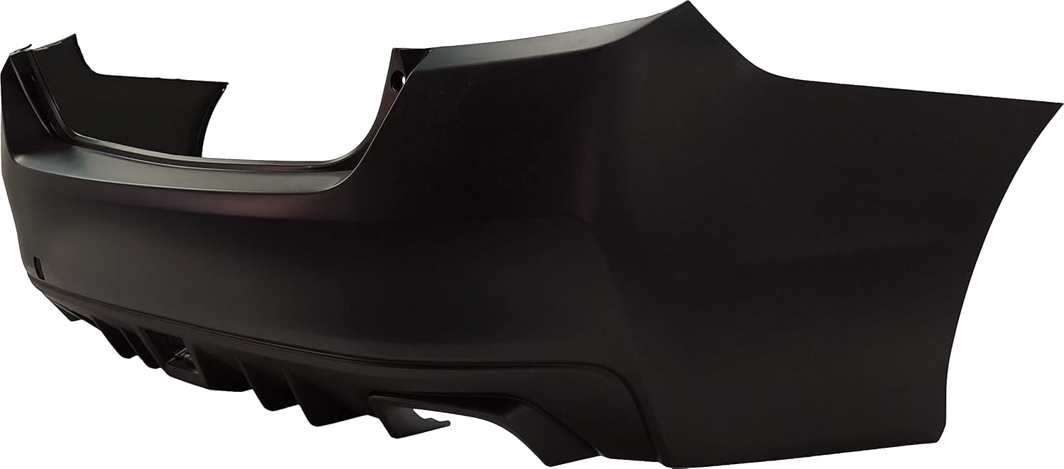 Rear Bumper Cover Primed with Textured Lower P581536