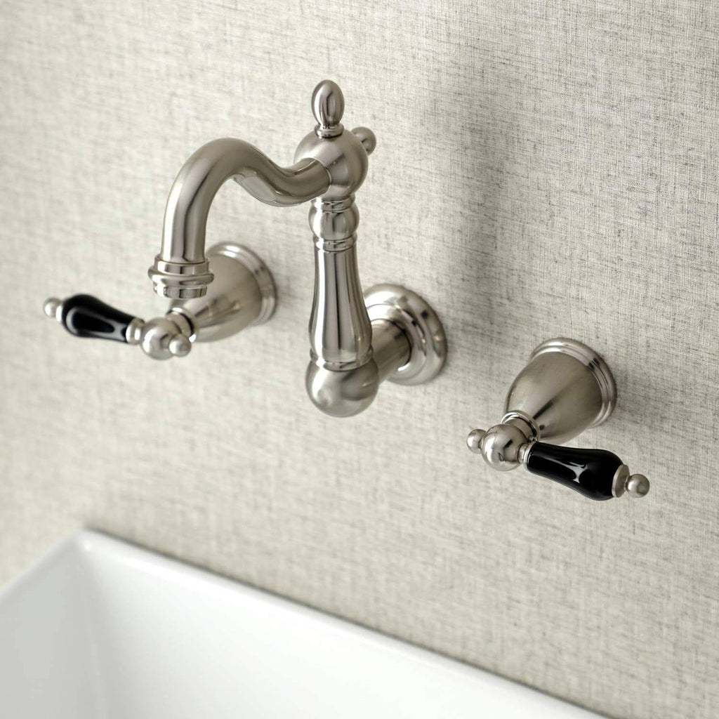 Antique Brass Wall Mount Bathroom Faucet R116560