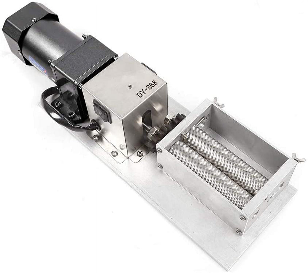 Grain Grinder Malt Mill 110V 40W Stainless Steel L47615