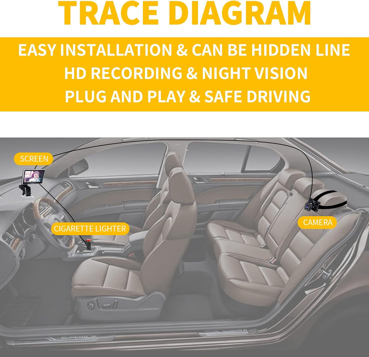 1080P Baby Car Camera with Night Vision L2265