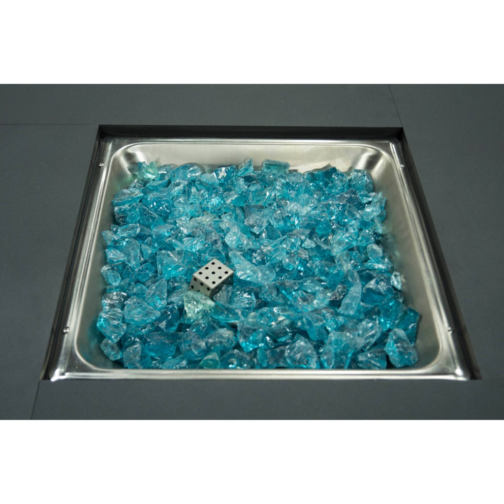 38 in. Square Gas Fire Pit Table W7591