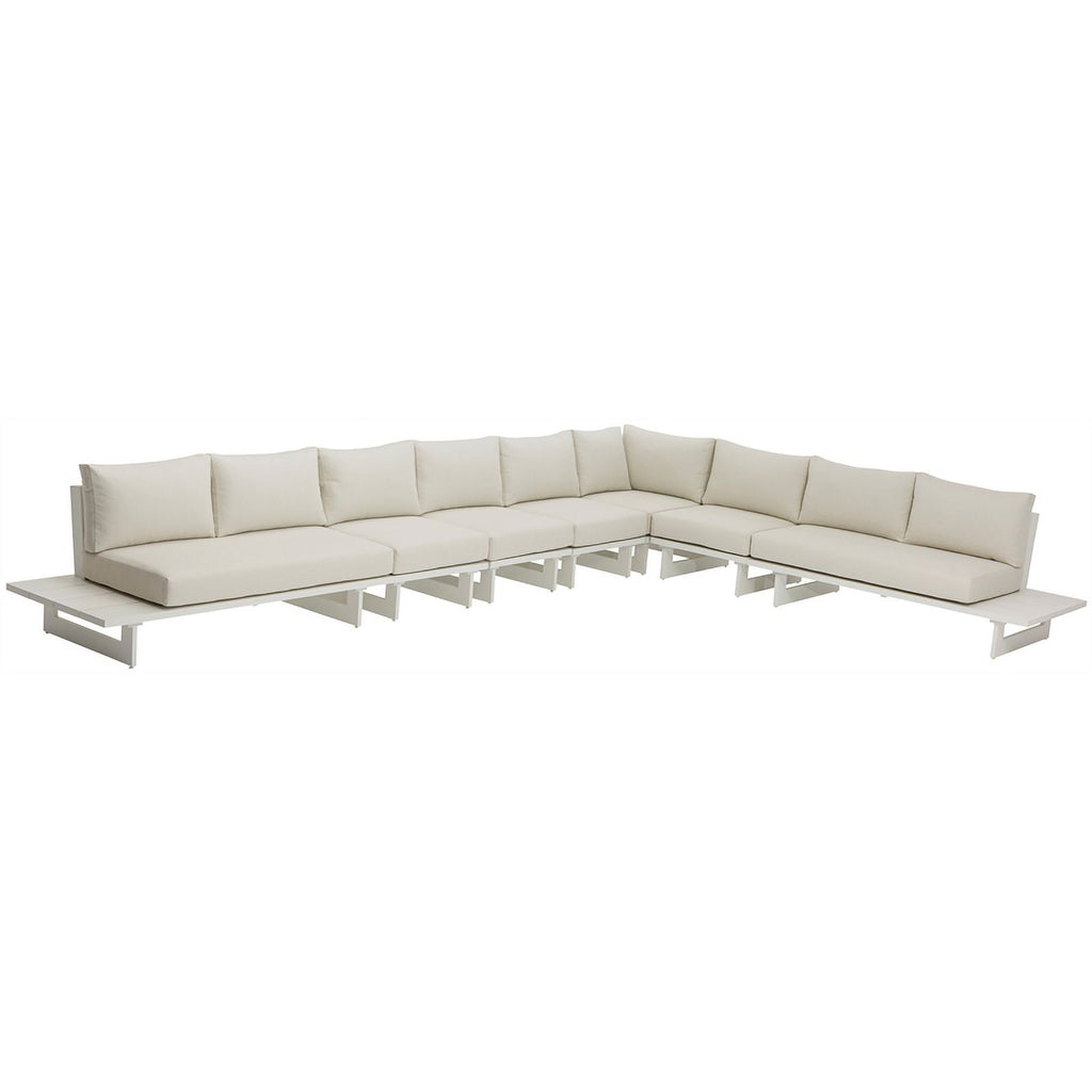 Cream Water Resisting Outdoor Modular Sectional C129751