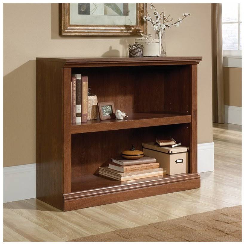 Oiled Oak 2 Shelf Bookcase J1920