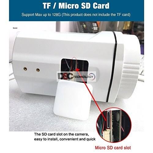 Outdoor Waterproof WiFi PTZ Security Camera with Built-in Micro M5684