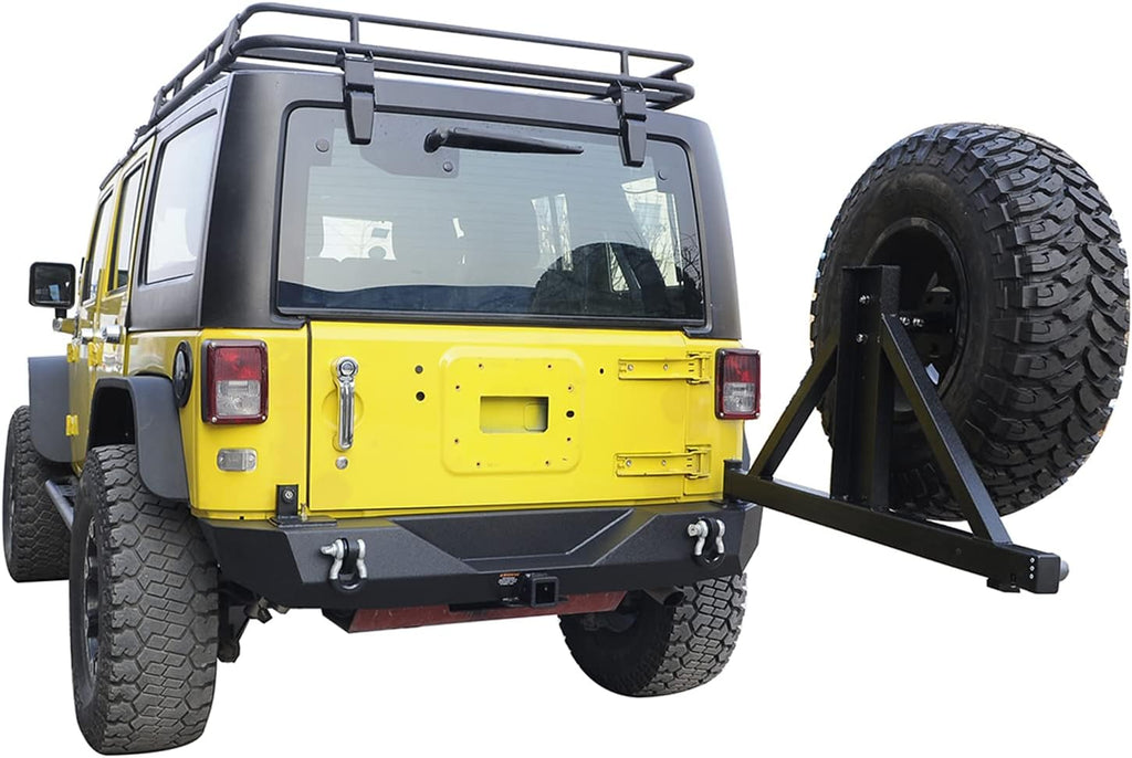 Rear Bumper with Secure Lock Tire Carrier Y4097