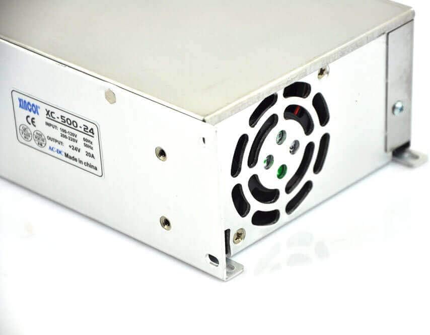 AC to DC Converter 500W Switching Power Supply Transformer Regulated, Pack of 2 W741231
