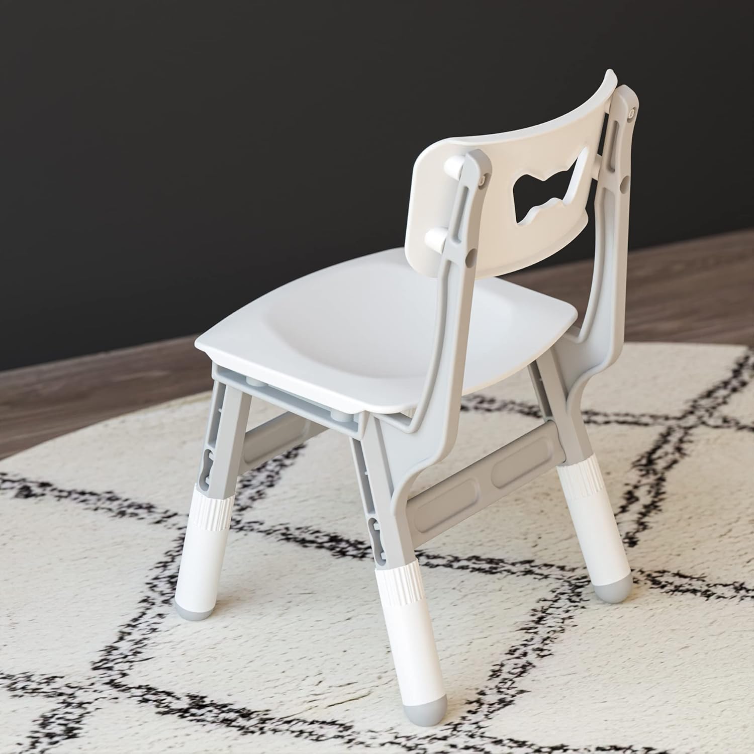Adjustable Plastic Kids Chairs (2-Pack) O244