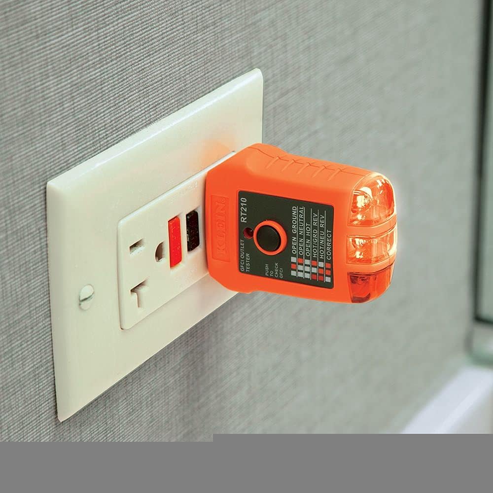 Non-Contact Voltage Tester Digital Multimeter Receptacle Tester with Carrying Case H251