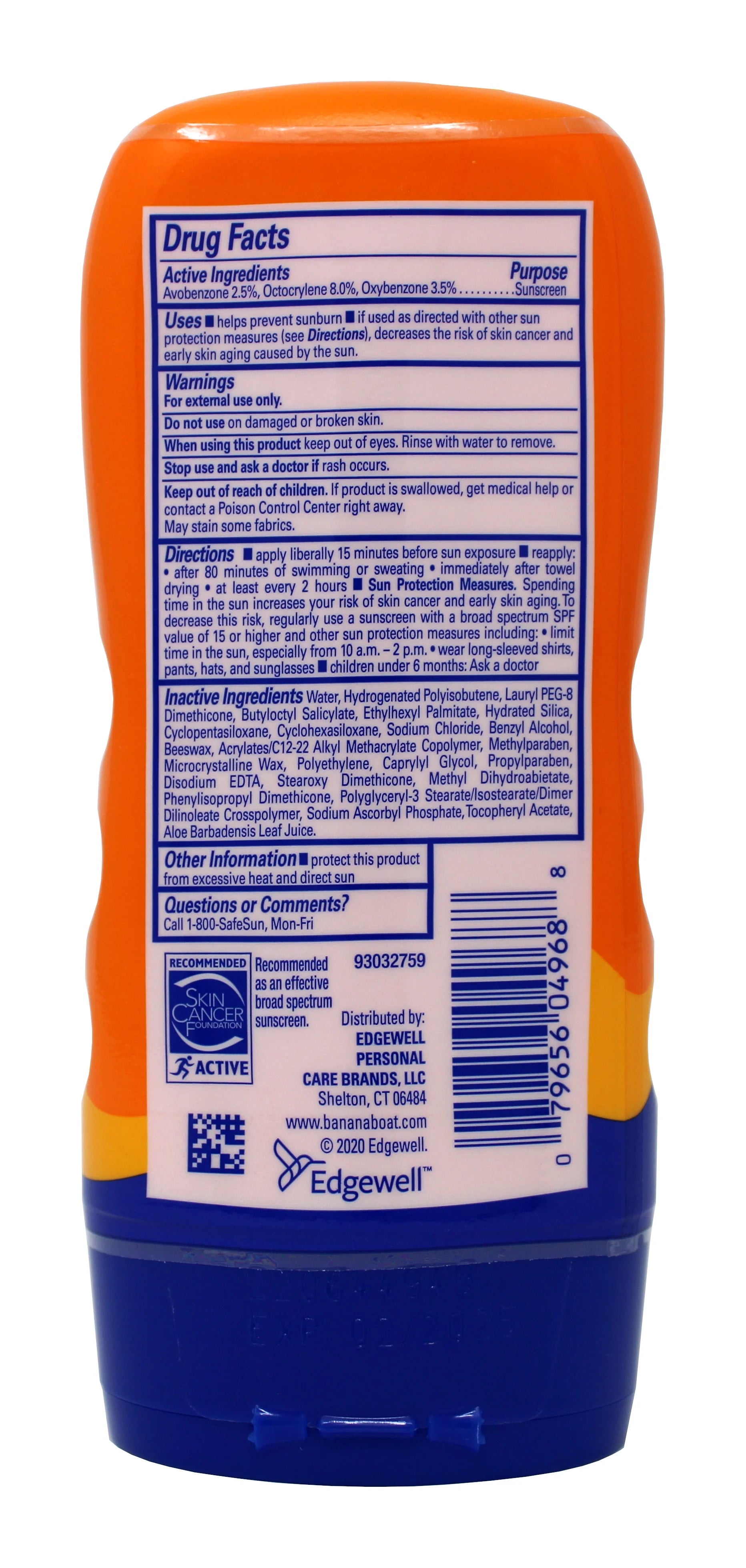 Sport Performance Sunblock Lotion SPF 100, 4 oz J37426