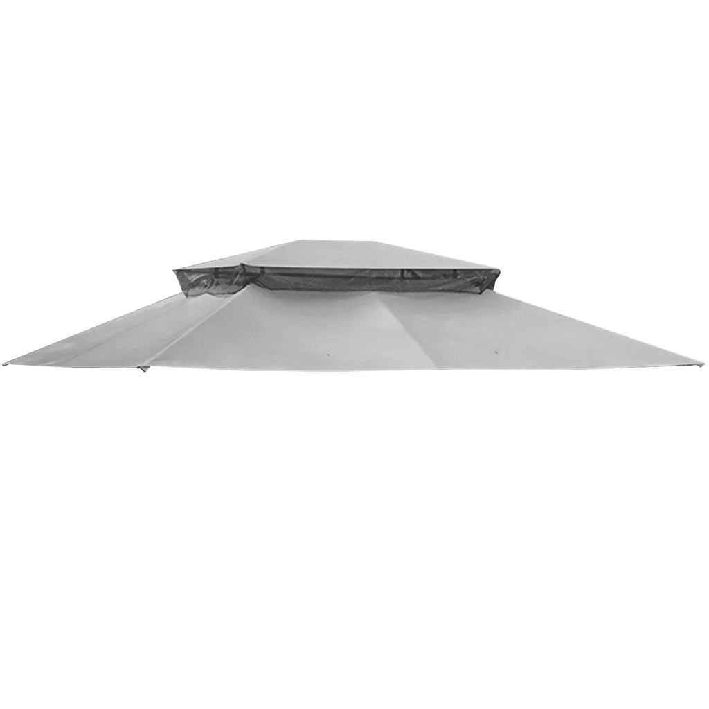 Slate Gray Replacement Canopy Top Cover for 10' x 12' Gazebo I173