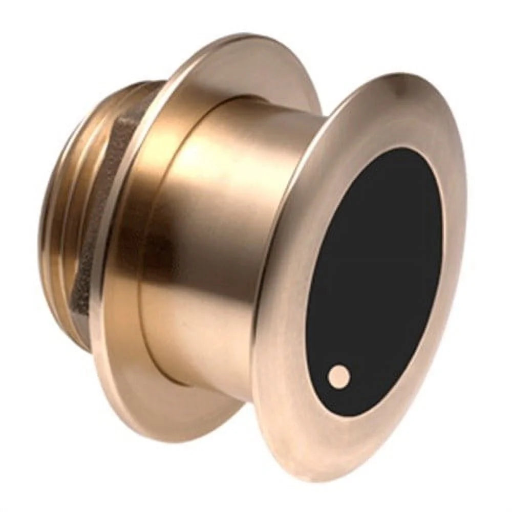 Bronze Thru-hull Wide Beam Transducer with Depth & Temp T185