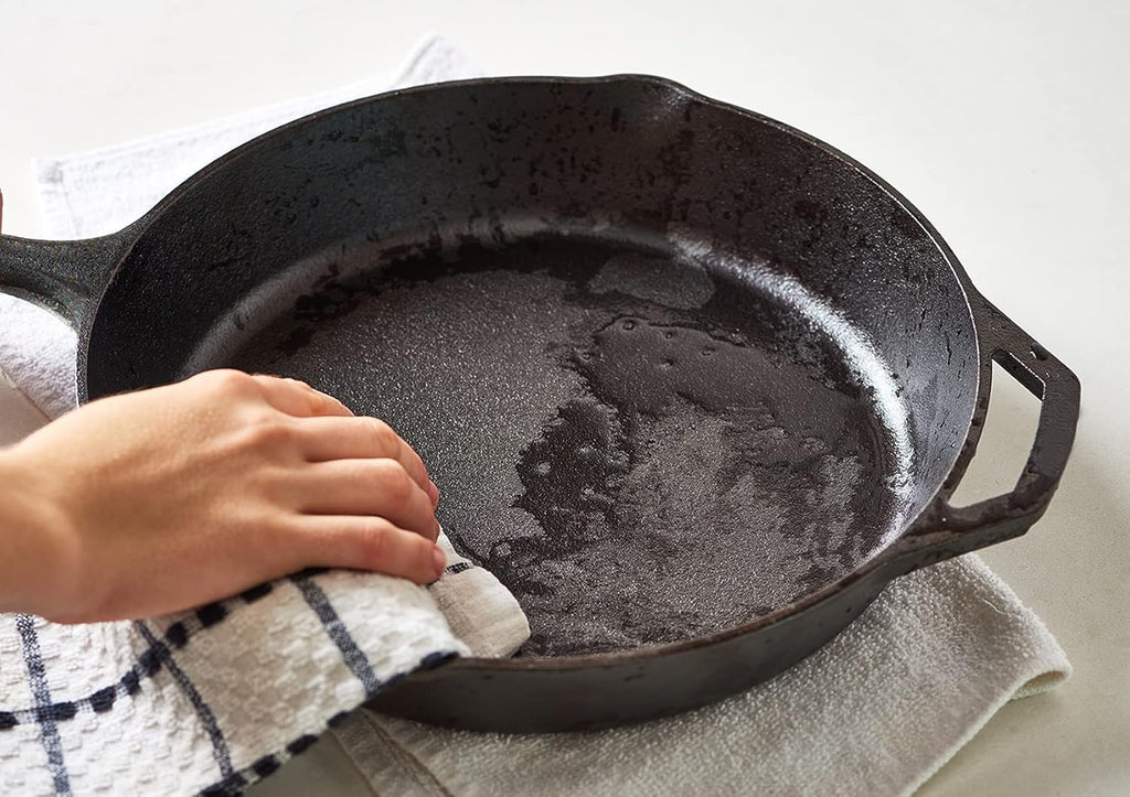 Cast Iron Skillet 3-Pack Set (8, 10, 12) Pre-Seasoned Cookware V686675