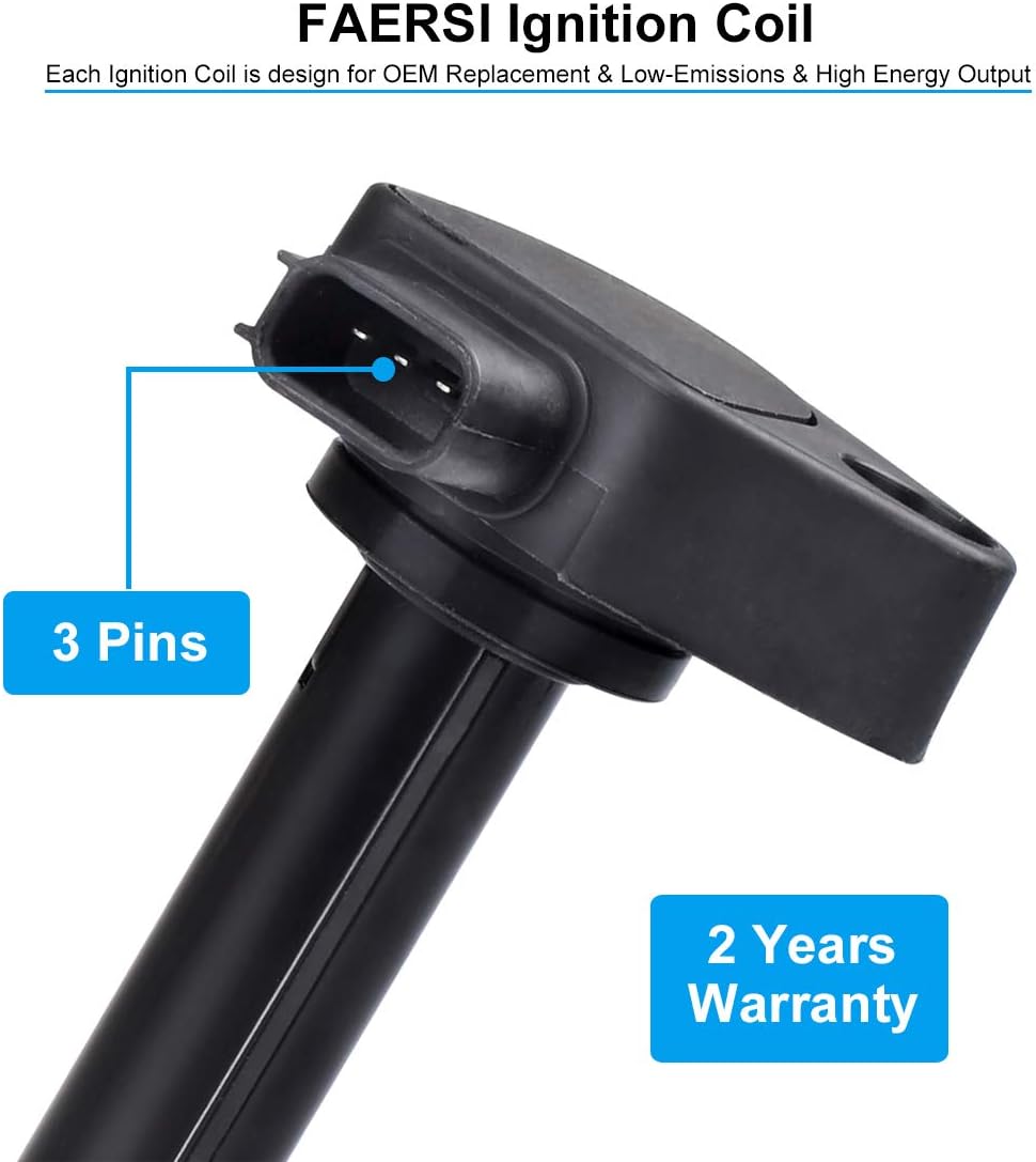 Ignition Coil Pack of 6 Replacement for 3.0L 3.2L 3.5L V6 B99685
