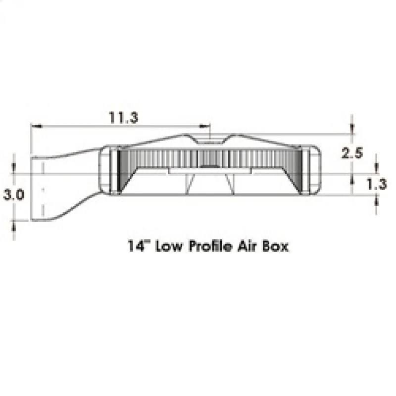 Air Box Kit 14x22 OD I833408