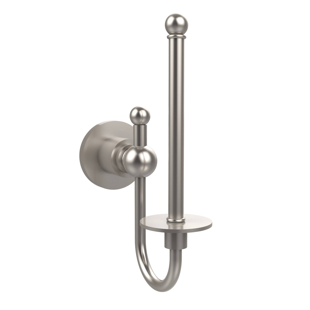 Polished Brass Upright Toilet Tissue Holder Y729