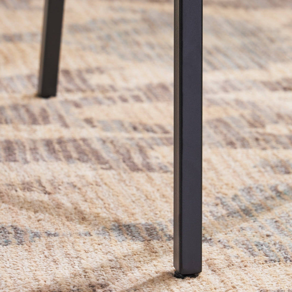 Dark Brown Bar Stool Set of 2 Q232